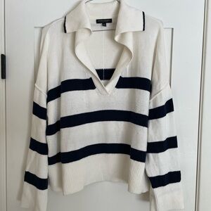 Banana Republic Organic Cotton V-Neck Sweater